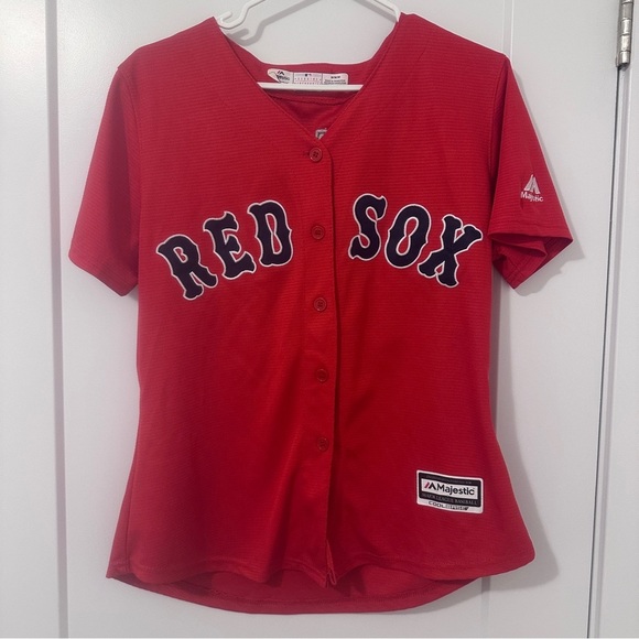 Mlb Genuine Merchandise Tops - MLB Genuine Merchandise Red Sox JD Martinez Red Jersey Size Women’s Medium